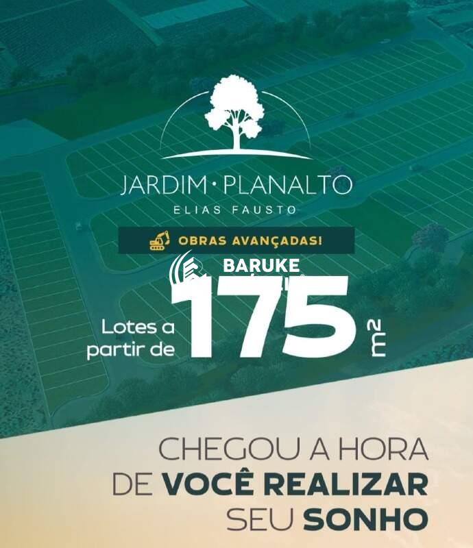 Terreno à venda no bairro Jardim PlanaltoElias Fausto: 