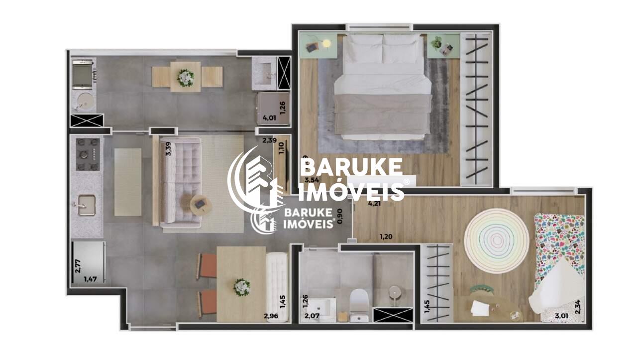 Apartamento à venda no bairro Jardim BemteviIndaiatuba: 