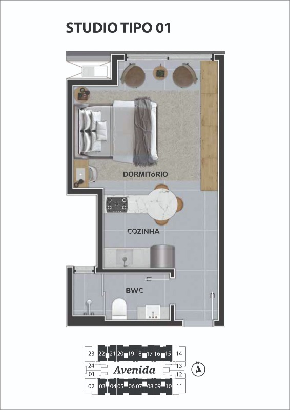 Empreendimento[ NumeroQuarto] Carianos Florianópolis Quintal Carianos - Avenida: 