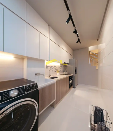 Área privativa à venda no Nova Suíssa: Area de serviço e cozinha