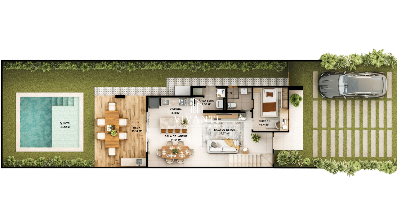 Casa à venda no Guaribas: 