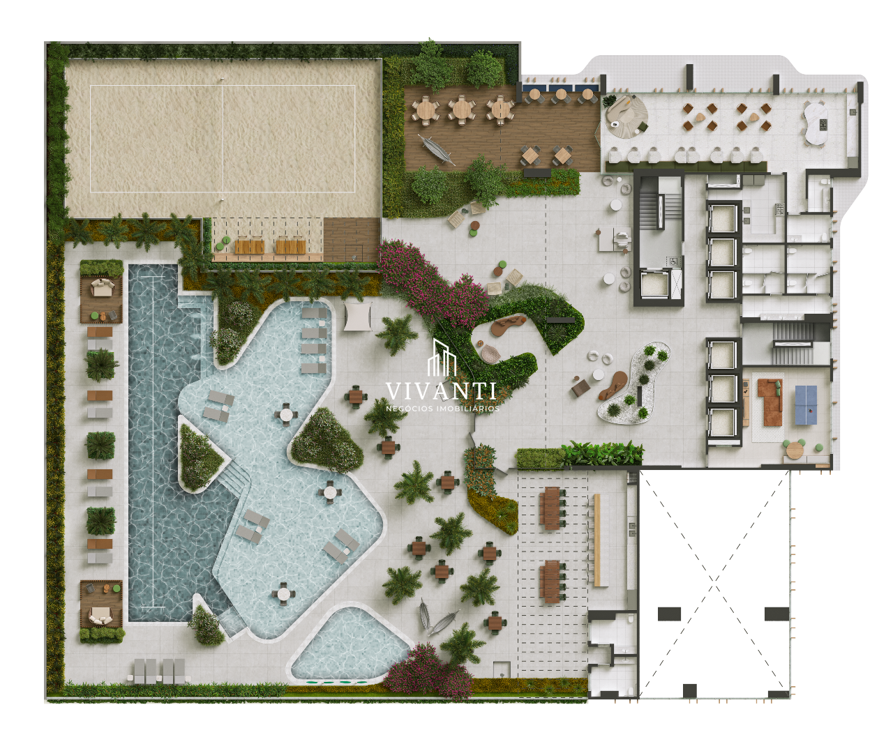 Flat à venda no Meireles: 