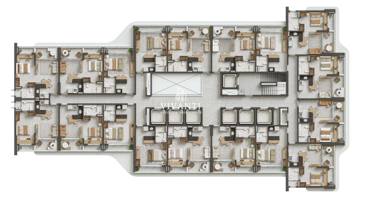 Flat à venda no Meireles: 