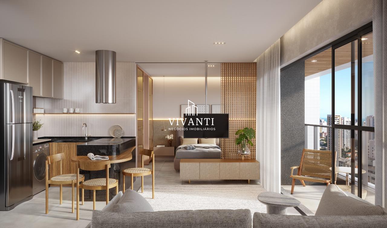 Flat à venda no Meireles: 