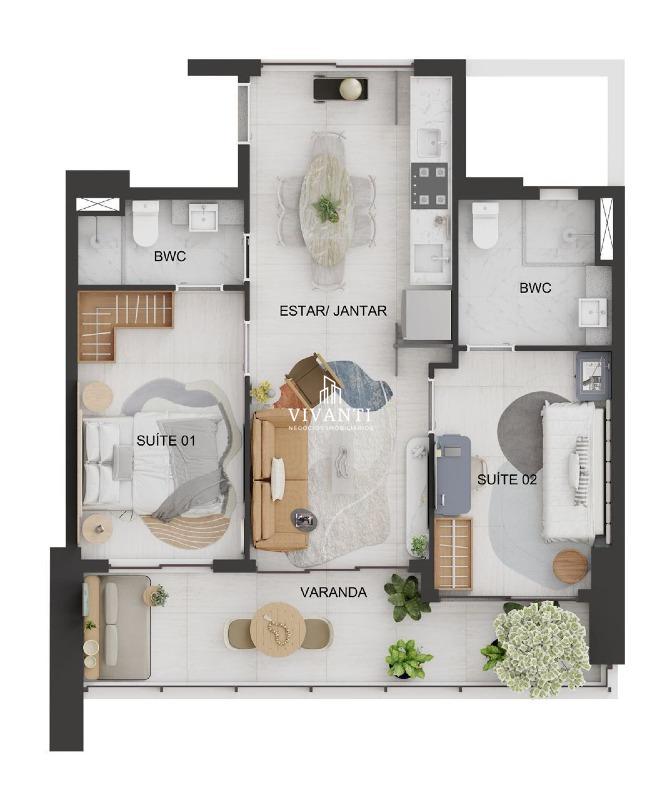 Apartamento à venda no Meireles: 