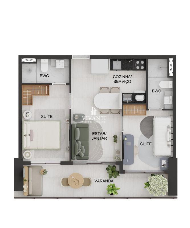Apartamento à venda no Meireles: 
