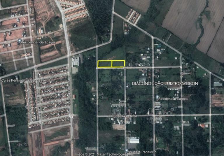 Terreno à venda no Diácono João Luiz Pozzobon: