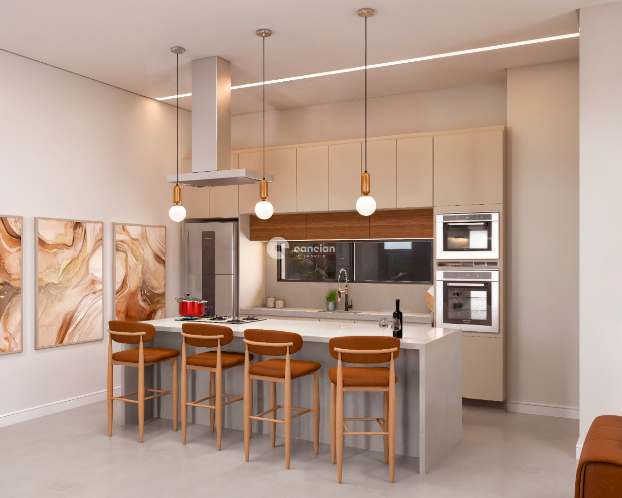 Casa de Condomínio à venda no Camobi: