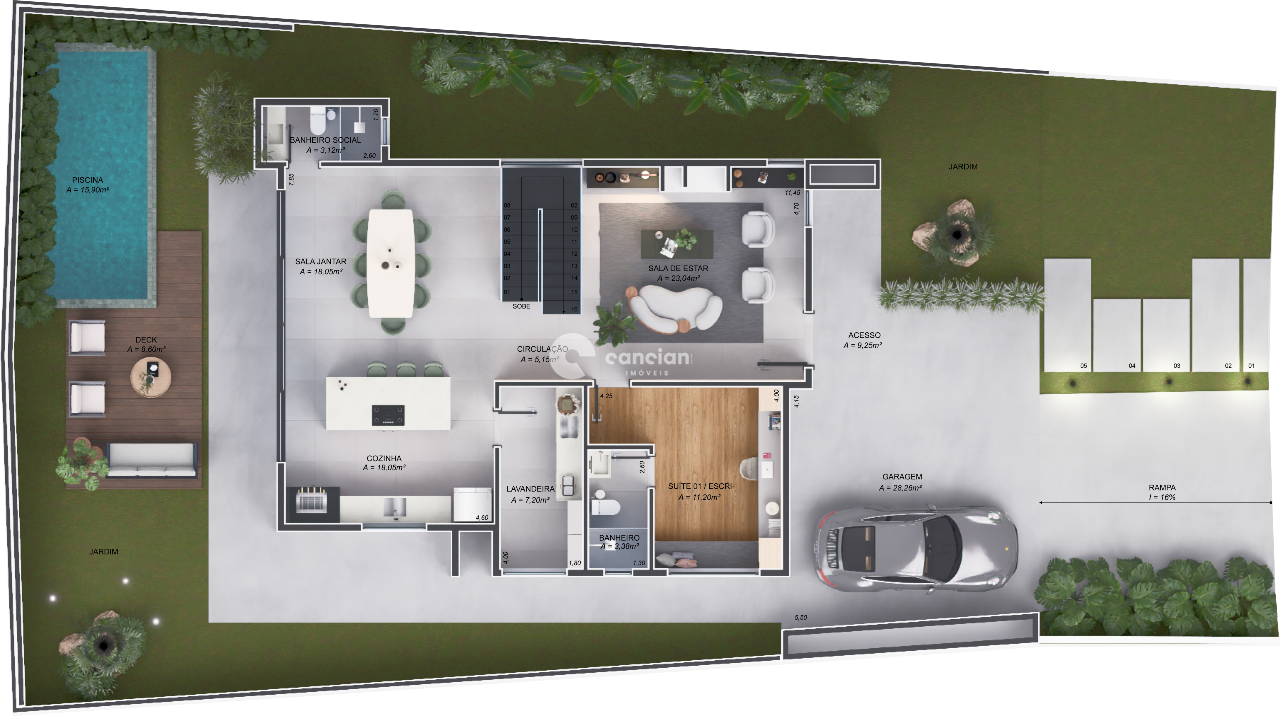 Casa à venda no Tomazetti: 