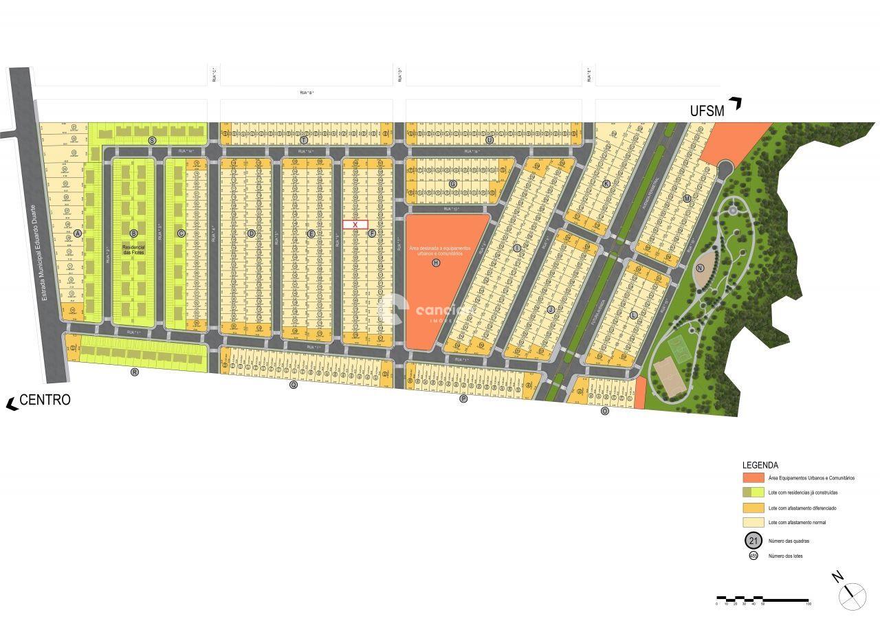 Terreno à venda no Diácono João Luiz Pozzobon: 