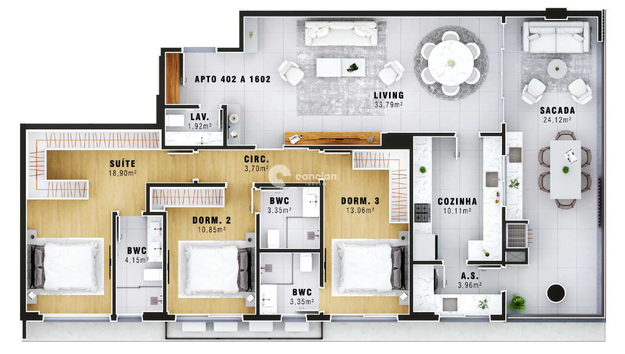 Apartamento à venda no Nossa Senhora das Dores: