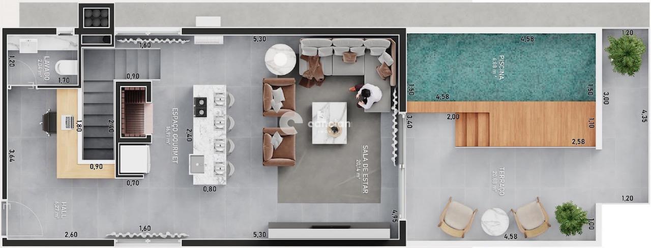 Cobertura à venda no Nossa Senhora Medianeira: