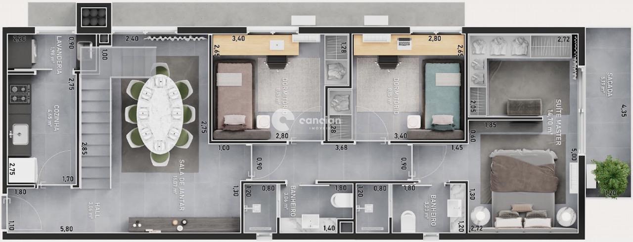 Cobertura à venda no Nossa Senhora Medianeira: