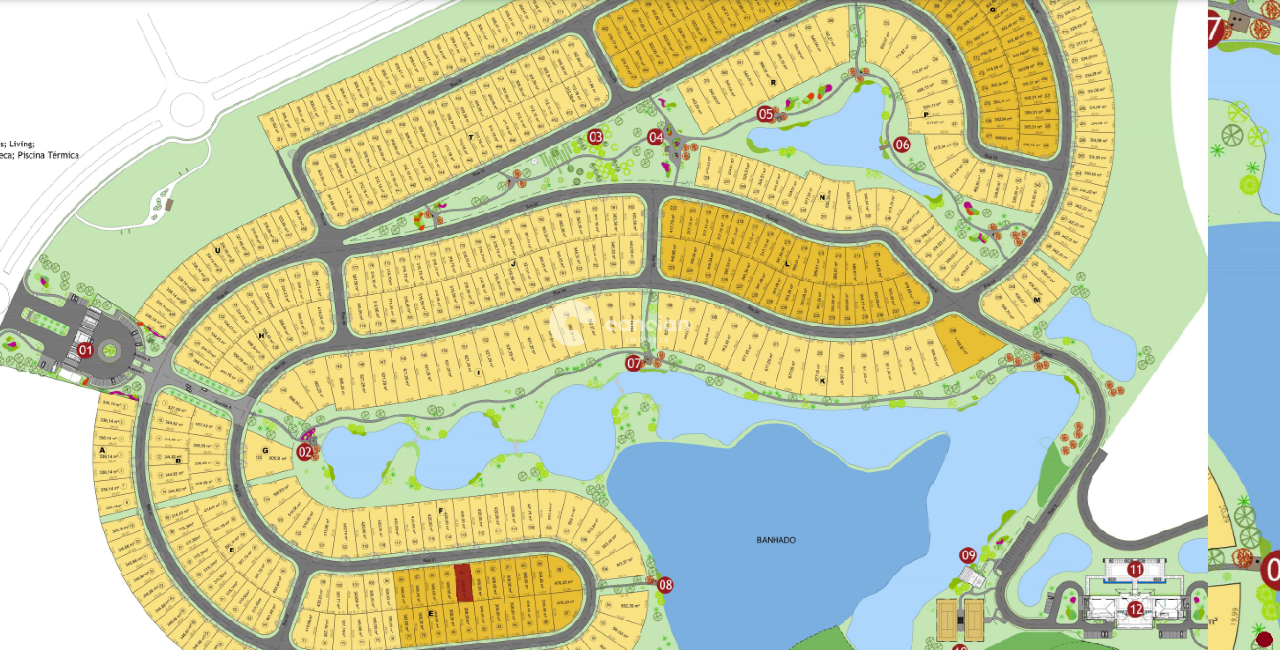 Terreno em condomínio à venda no Tomazetti: