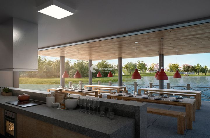 Terreno em condomínio à venda no Tomazetti: 