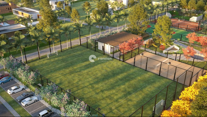 Terreno em condomínio à venda no Parque Serrano I: 