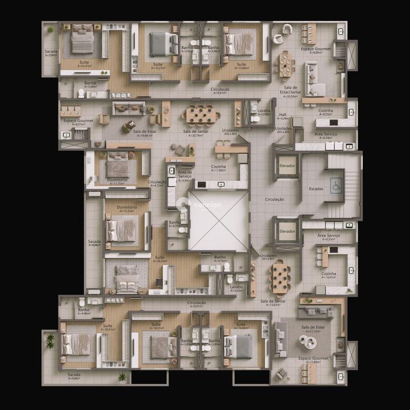 Apartamento à venda no Nossa Senhora de Lourdes: 