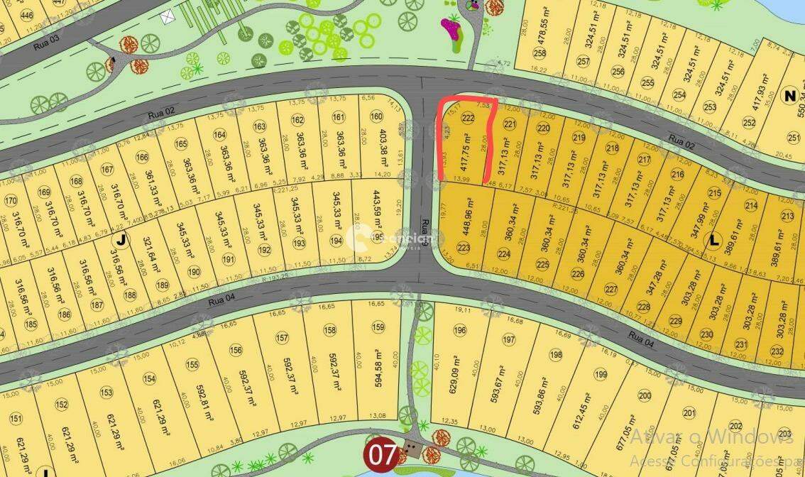 Terreno em condomínio à venda no Tomazetti: 