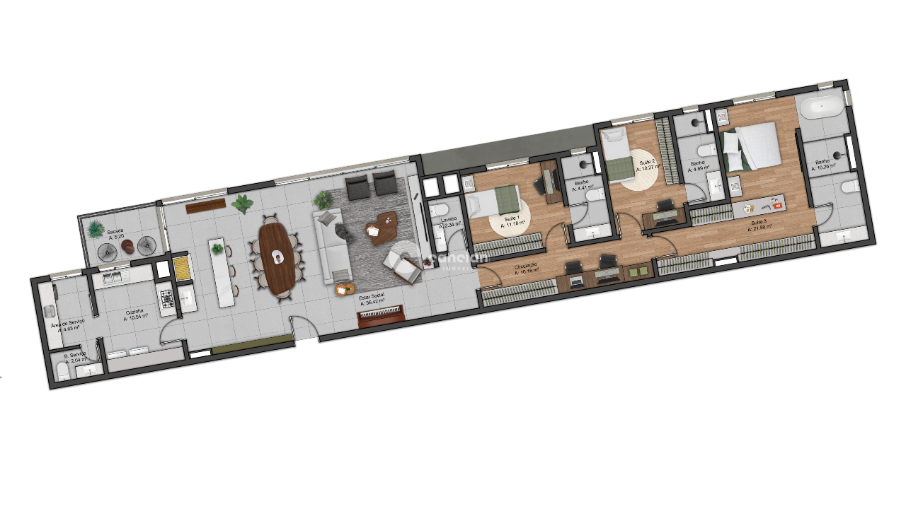 Apartamento à venda no Nossa Senhora de Lourdes: 