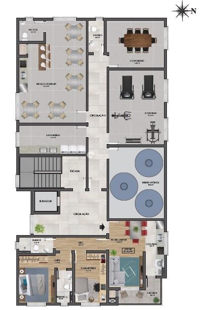 Studio à venda no Camobi: 