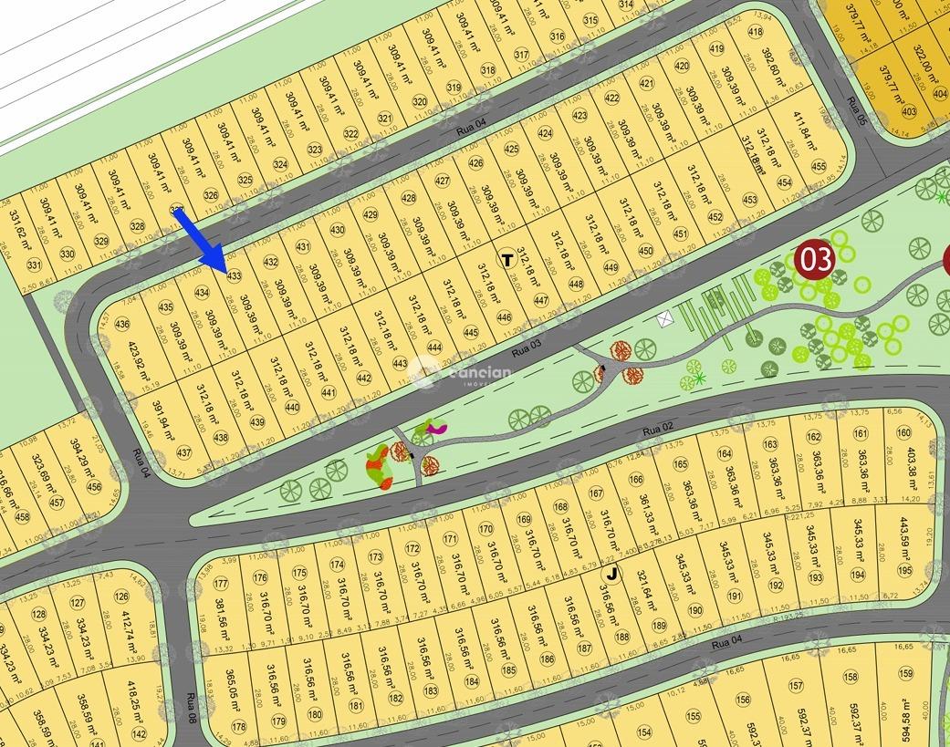 Terreno em condomínio à venda no Tomazetti: