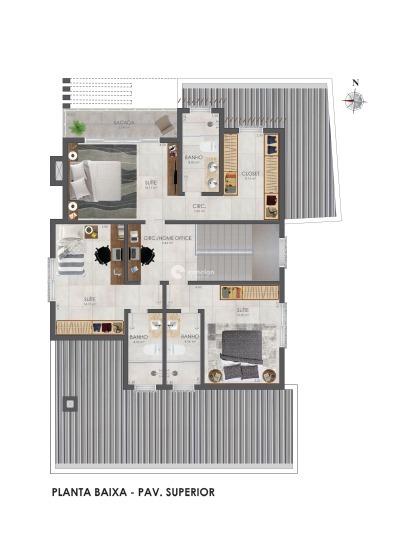 Casa de Condomínio à venda no Tomazetti: