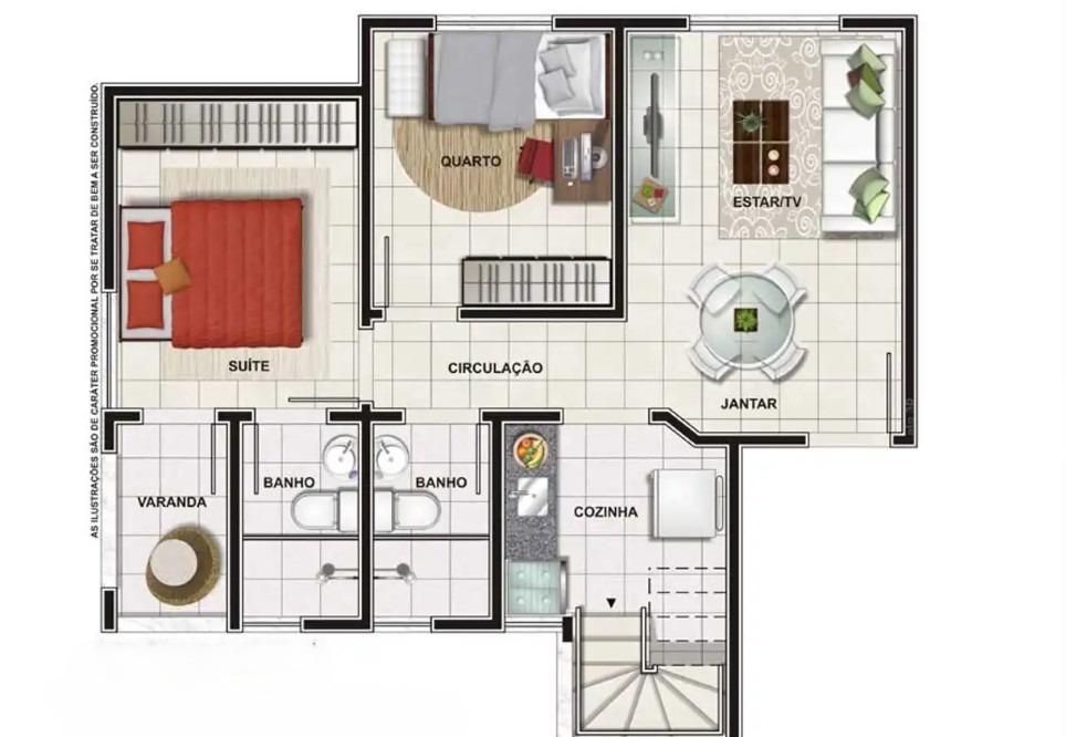 Apartamento, 2 quartos, 52 m² - Foto 13