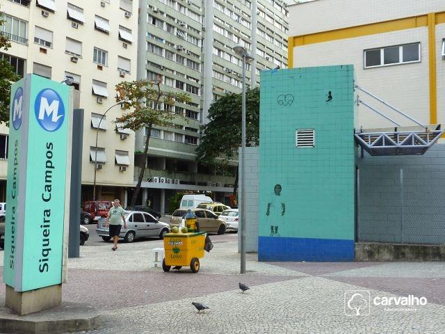 Apartamento à venda Copacabana com 30 m² , 1 quarto .: Estação do metrô