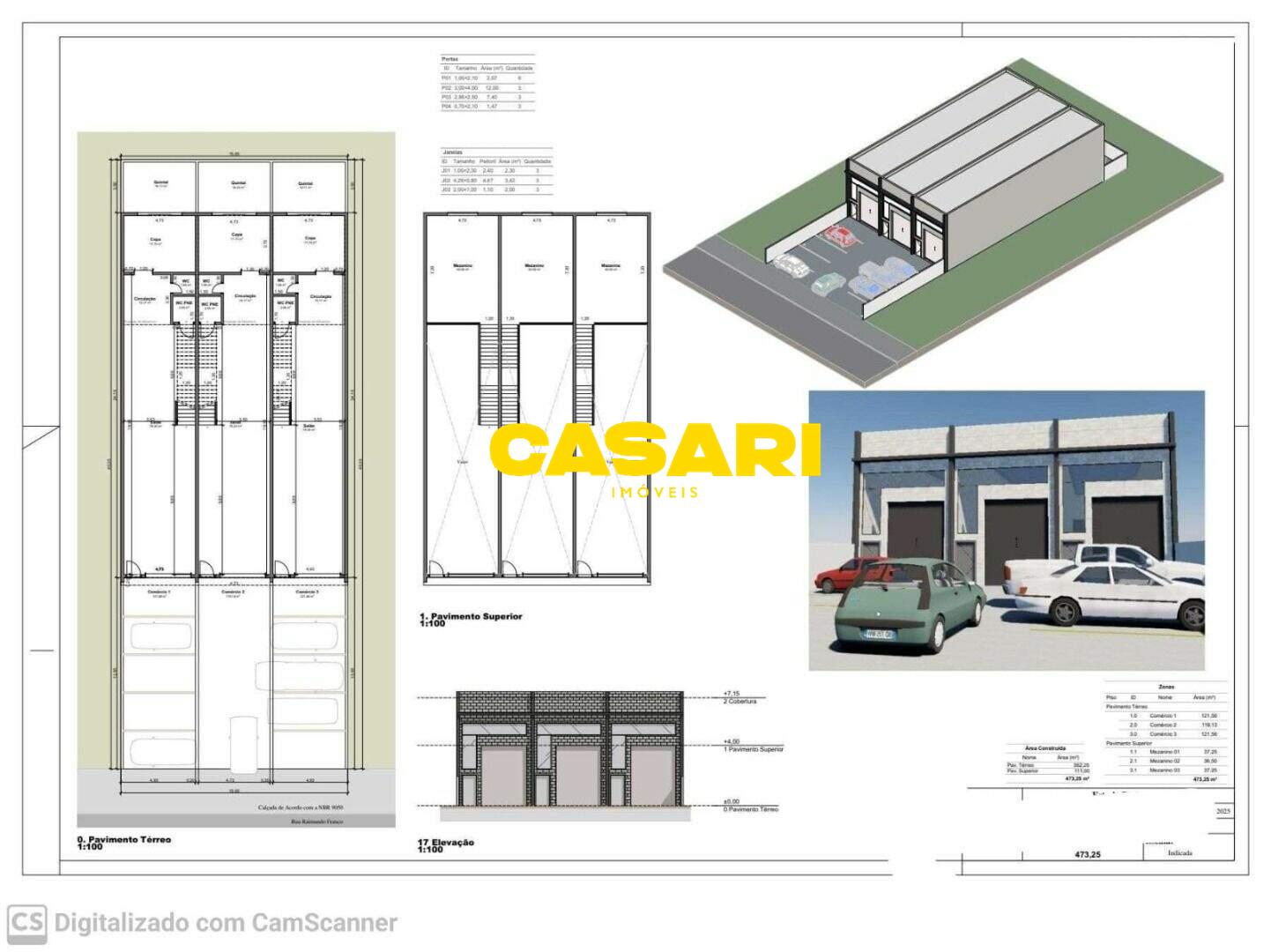 Galpão para à venda no bairro Parque das Árvores, São Bernardo do Campo - Casari Imóveis: 