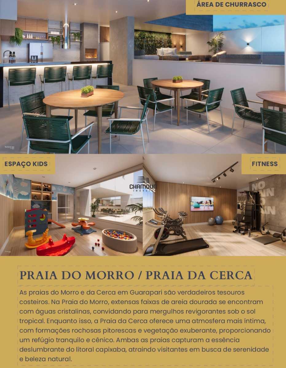 Apartamento à venda no Praia do Morro: Lançamento em Construção na Praia do Morro com acesso a poucos passos do mar.