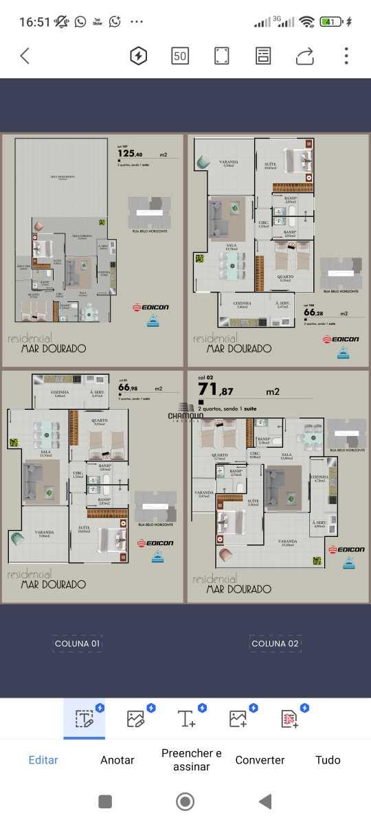 Apartamento à venda no Praia do Morro: Residencial Mar Dourado