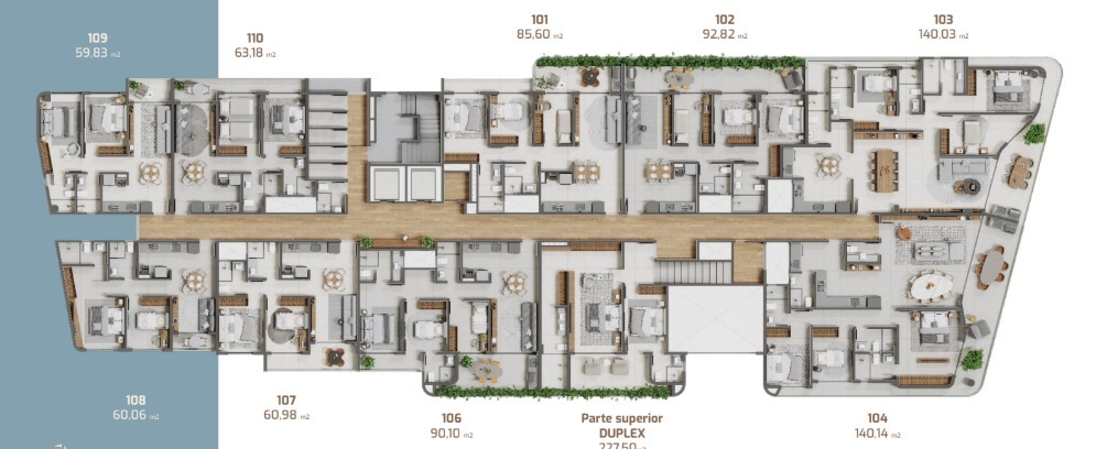 Apartamento à venda no Praia Formosa: 
