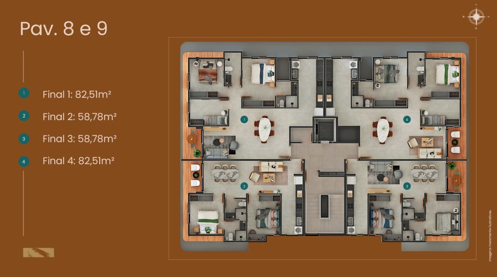 Apartamento à venda no Bessa: 