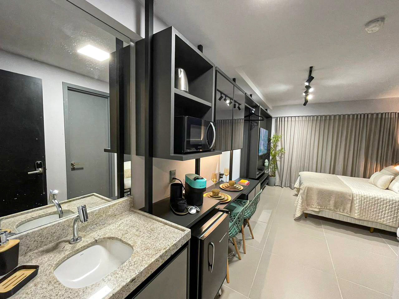 Flat à venda no Jardim Oceania: 