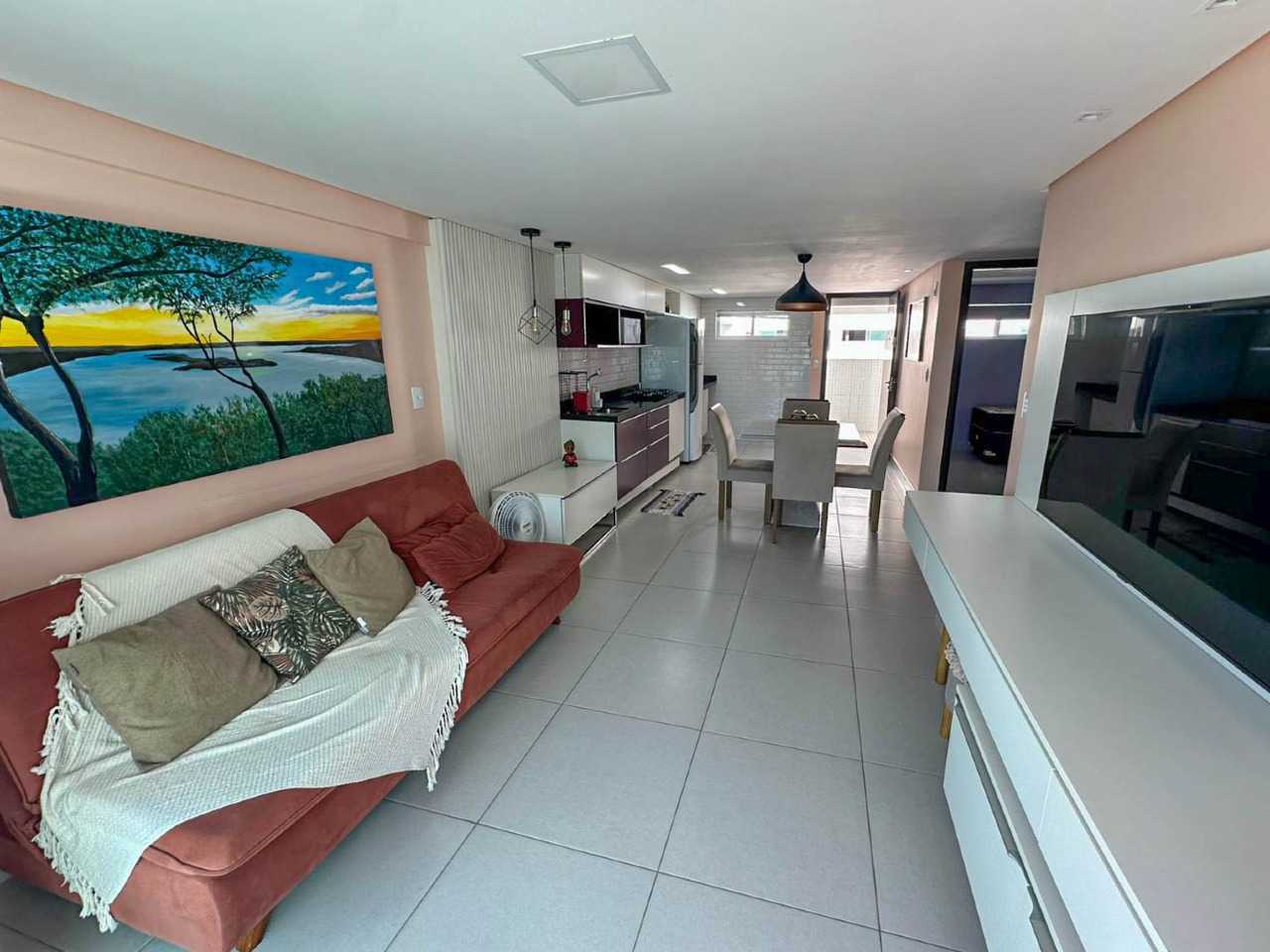 Apartamento para aluguel no Cabo Branco: 