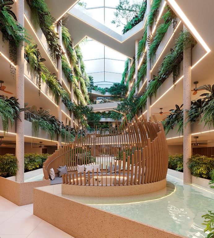 Apartamento à venda no Cabo Branco: Circulação