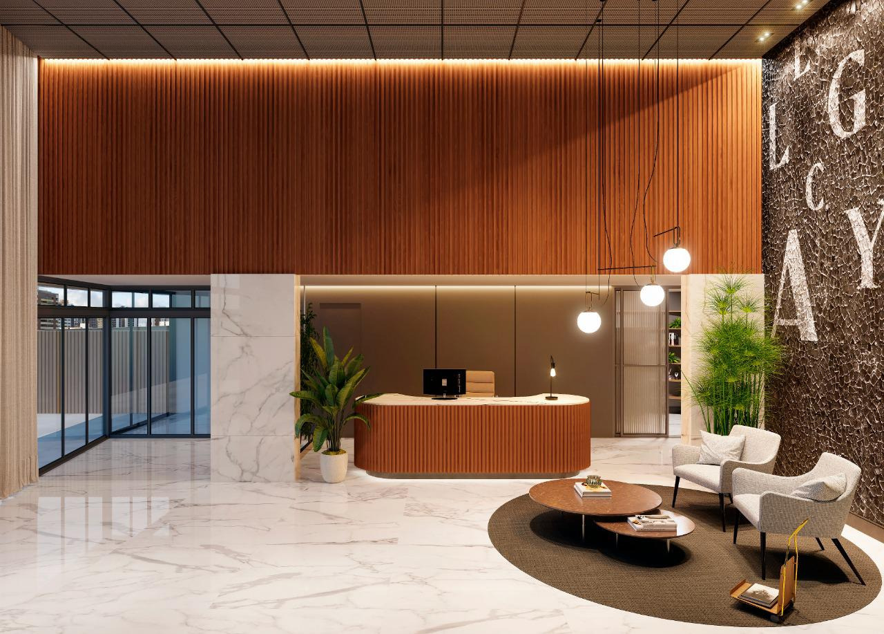 Apartamento à venda no Tambaú: Recepção