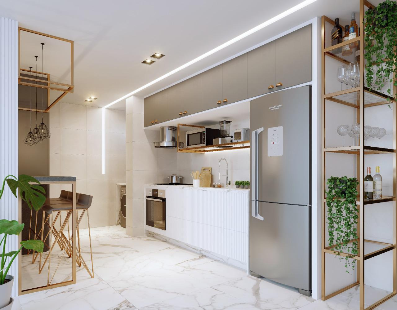 Apartamento à venda no Tambaú: Cozinha