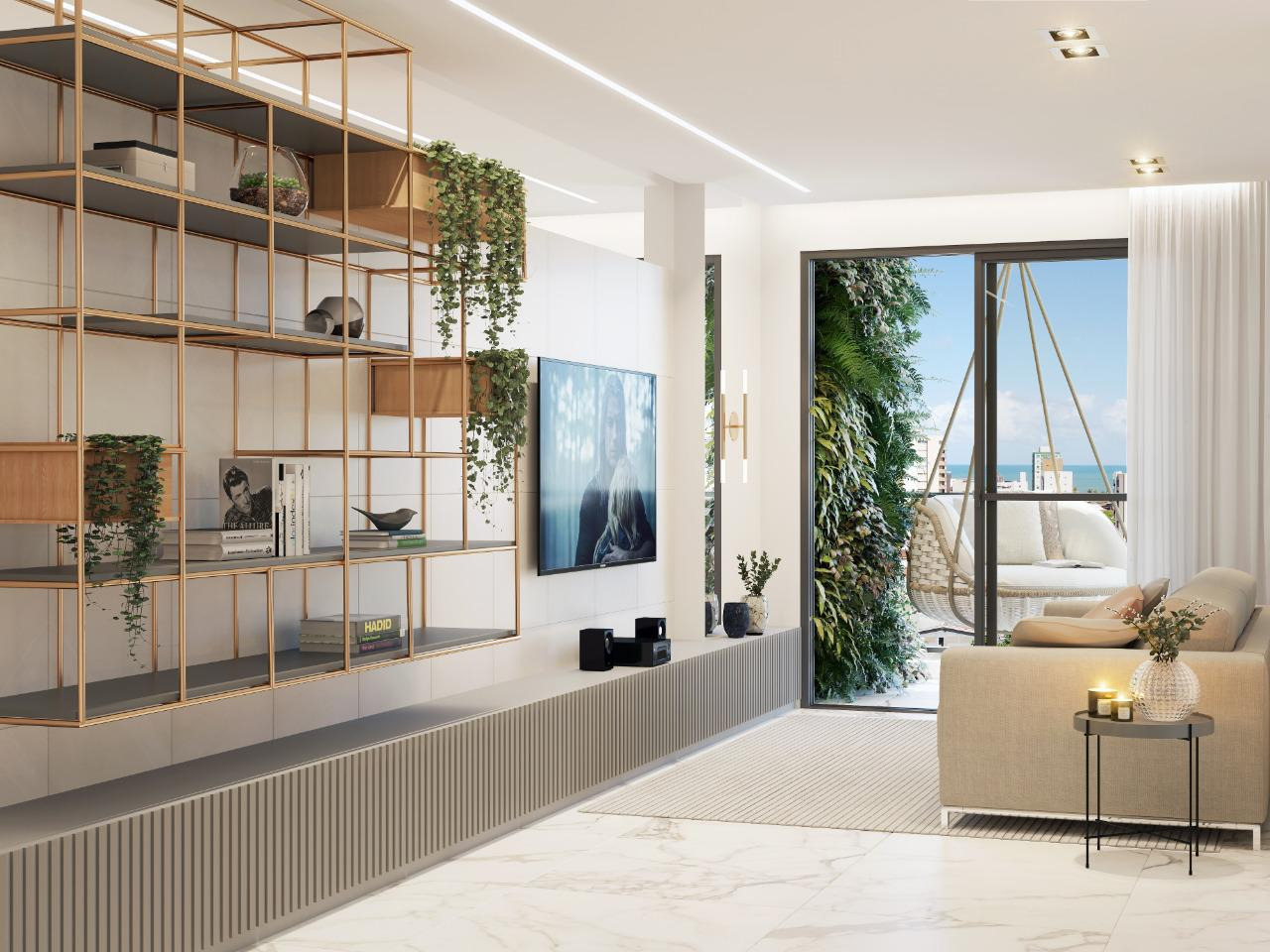 Apartamento à venda no Tambaú: Sala