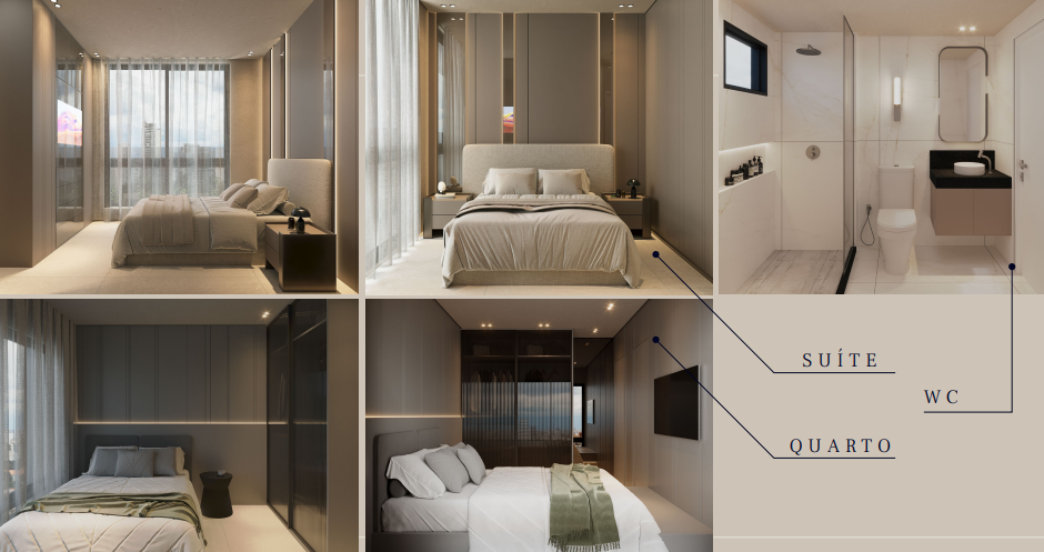 Apartamento à venda no Cabo Branco: 