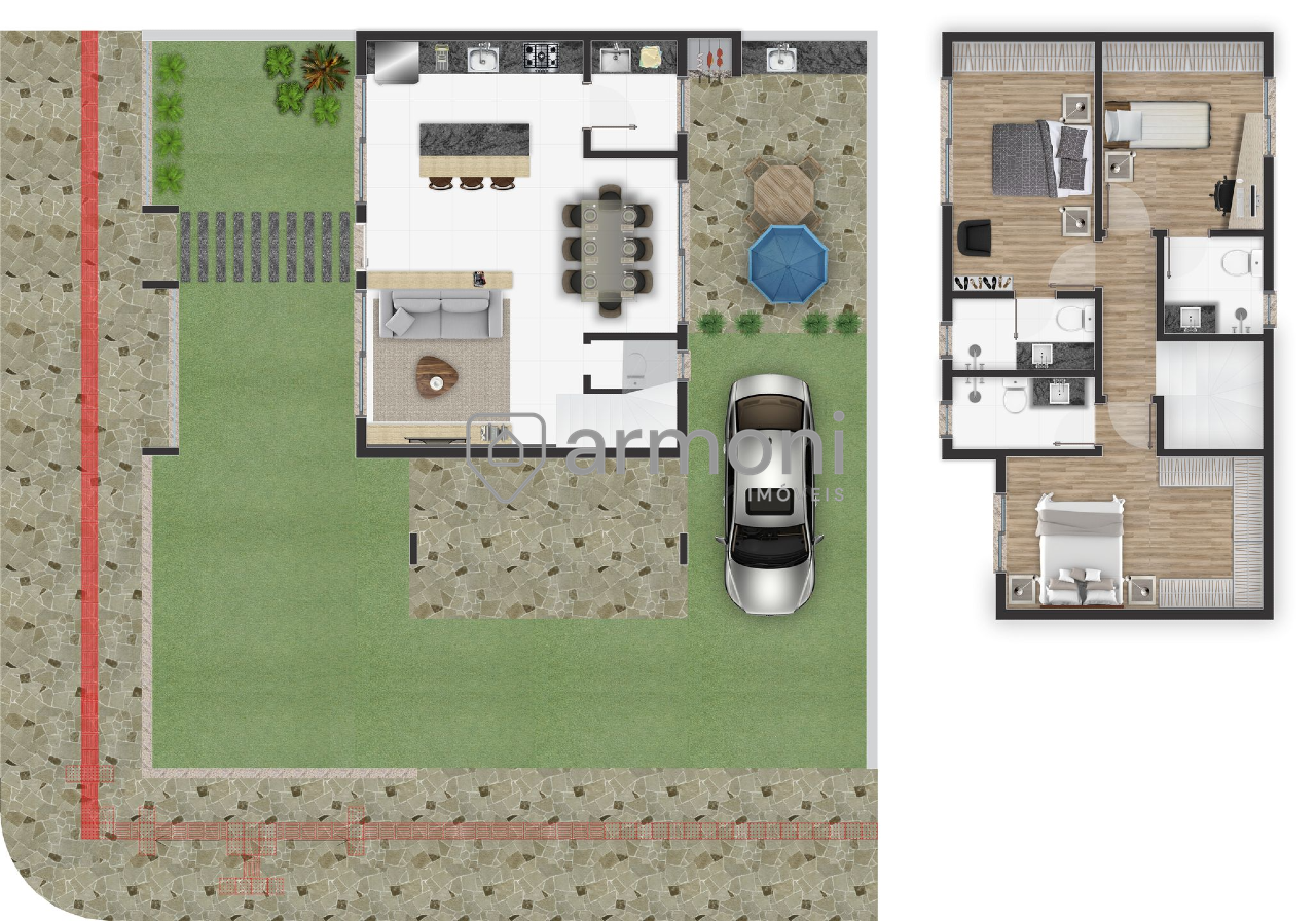 Casa à venda no São Luiz Gonzaga: 