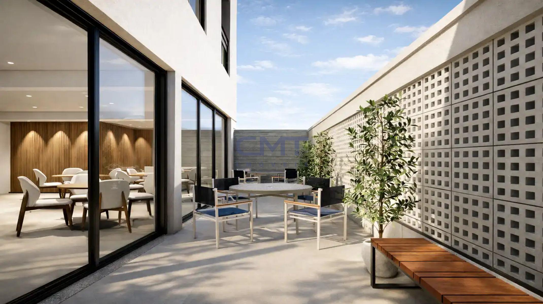 Apartamento à venda no Cidade Jardim: Área externa do salão de festas 