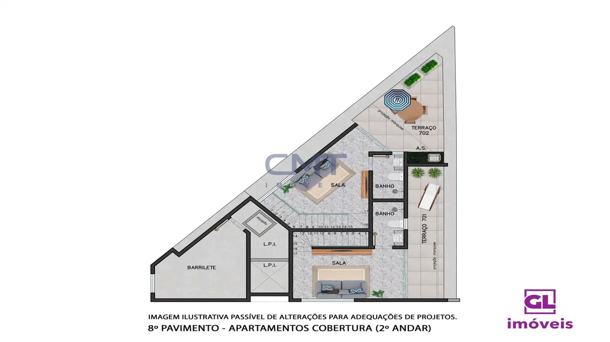 Apartamento à venda no Funcionários : 