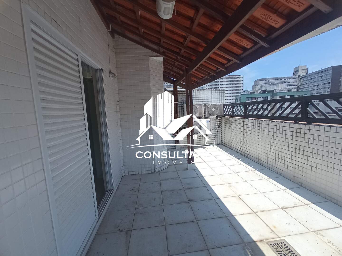 Cobertura para aluguel no bairro José Menino por 5.000,00: 