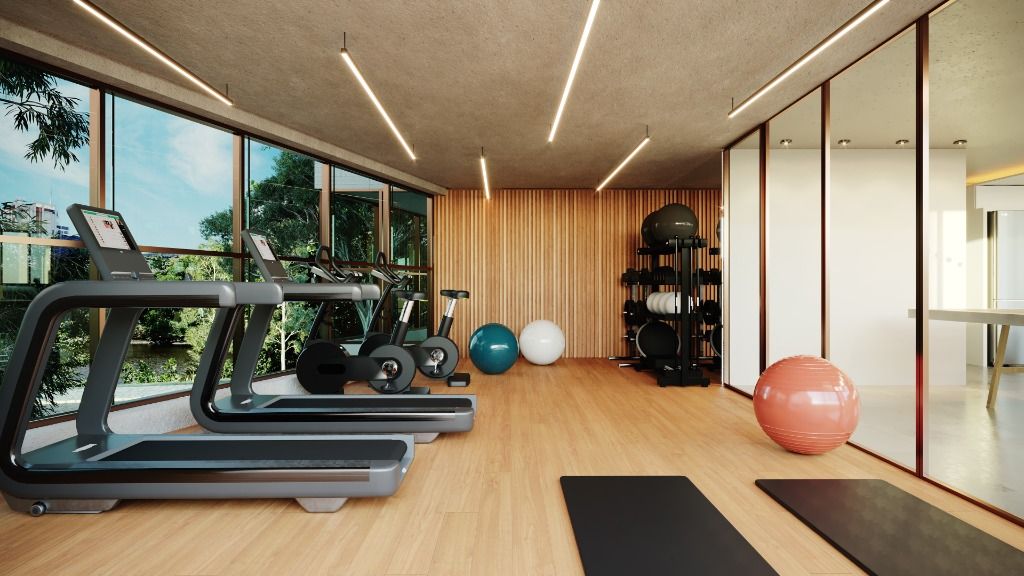 Apartamento 4 quartos ( 2 suítes ) para à venda em Madalena - Recife - Terrazza Beira Rio - CTI imobiliaria: Academia