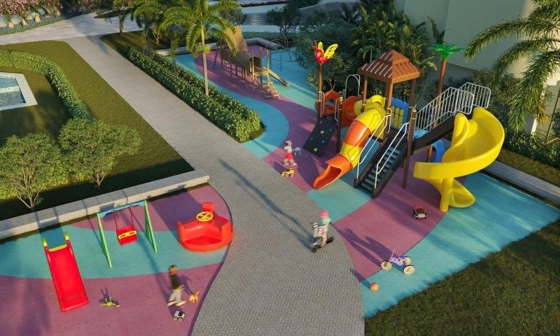 Apartamento 1 quarto ( 1 suíte ) para à venda em Carneiros - Tamandaré - Beach Class Marine - CTI imobiliaria: Playground