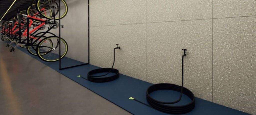 Apartamento 2 quartos ( 1 suíte ) para à venda em Torre - Recife - Edifício Estação Carmen Maria - CTI imobiliaria: Bicicletário 