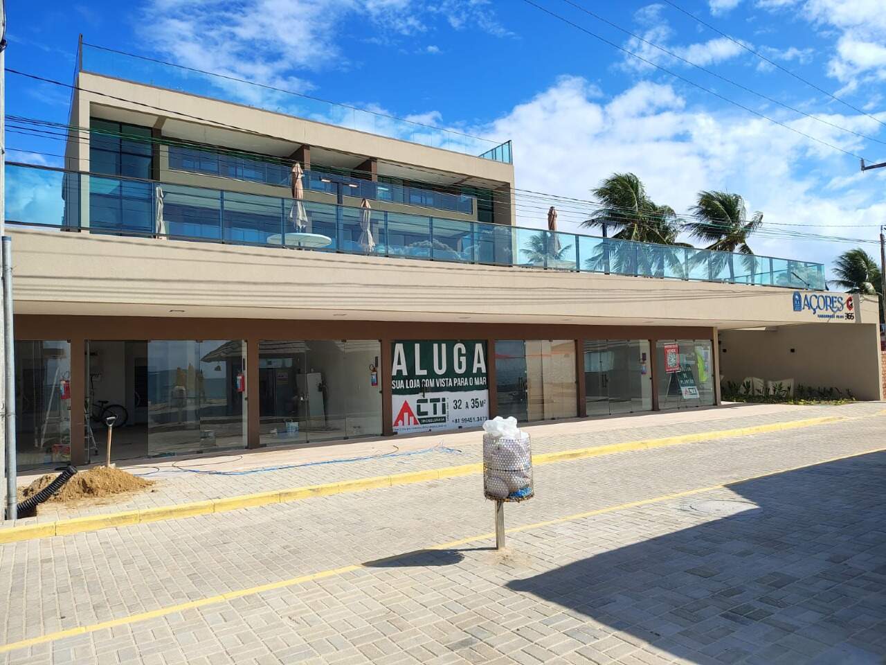 Apartamento 1 quarto ( ) para à venda em Sitio Rosinha - Tamandaré - Açores Tamandaré Flats - CTI imobiliaria: Fachada 