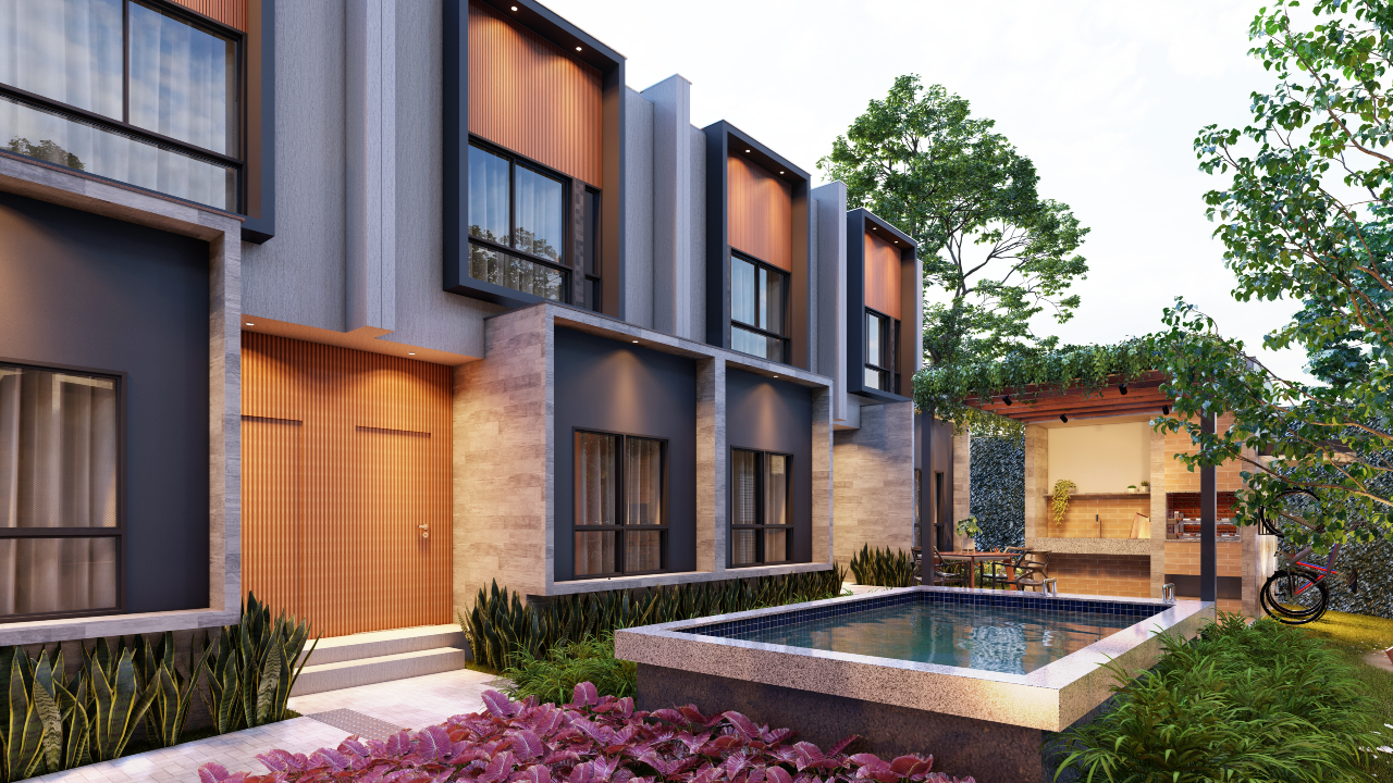 Casa 3 até 3 quartos ( 2 até 2 suítes ) para à venda em Várzea - Recife - Garden Club - CTI imobiliaria: Fachada Interna