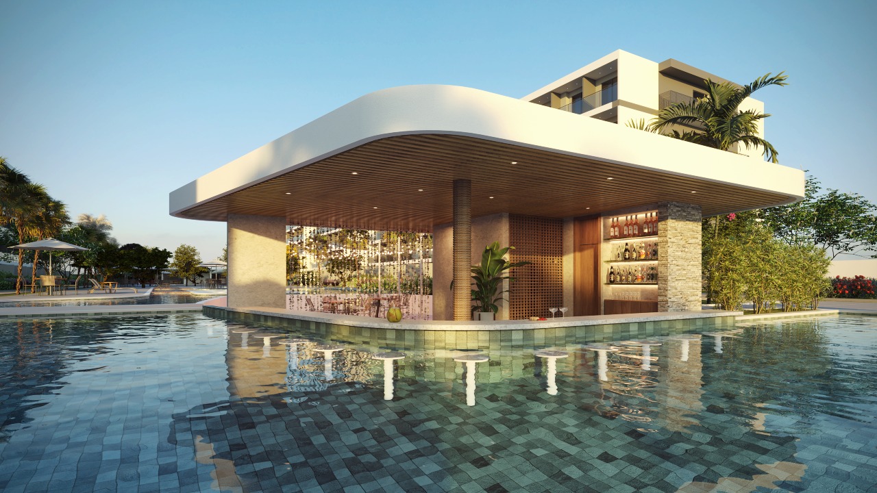 Apartamento 1 quarto ( ) para à venda em Carneiros - Tamandaré - Costa dos Coqueiros Carneiros Mar - CTI imobiliaria: Aqua Drinks